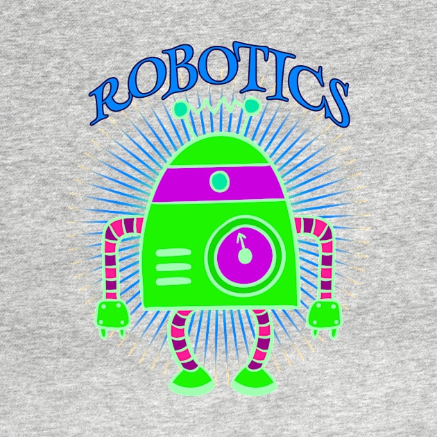 Robotics Green Robot by letnothingstopyou